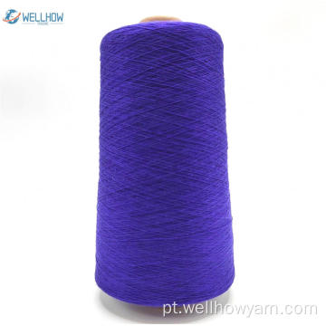 2/32s de algodão acrílico PBT Core Spun Yarn Anti-pilling Yarn